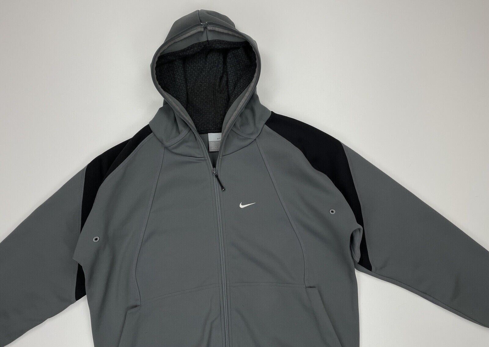 Nike VINTAGE 2000s RARE NIKE NINJA TRACK JACKET Y2K HOODIE MENS Size US M / EU 48-50 / 2 - 6 Thumbnail