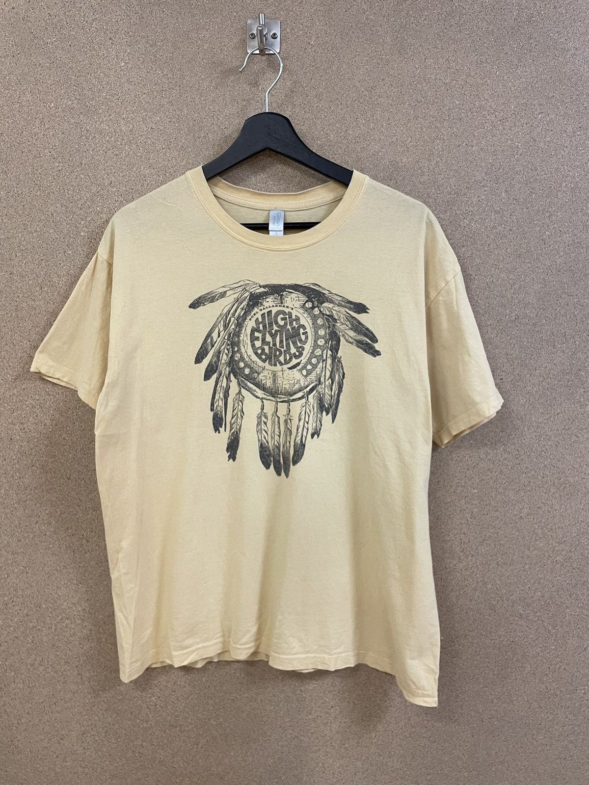 Band Tees × Vintage Noel Gallagher High Flying Birds 2012 Tour T-Shirt Oasis - L Size US L / EU 52-54 / 3 - 1 Thumbnail
