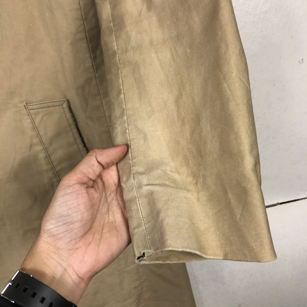 Dior 🔥LONG JACKET RUSTY DISTRESSED DESIGN DIOR MADE IN ITALY Size M / US 6-8 / IT 42-44 - 15 Thumbnail