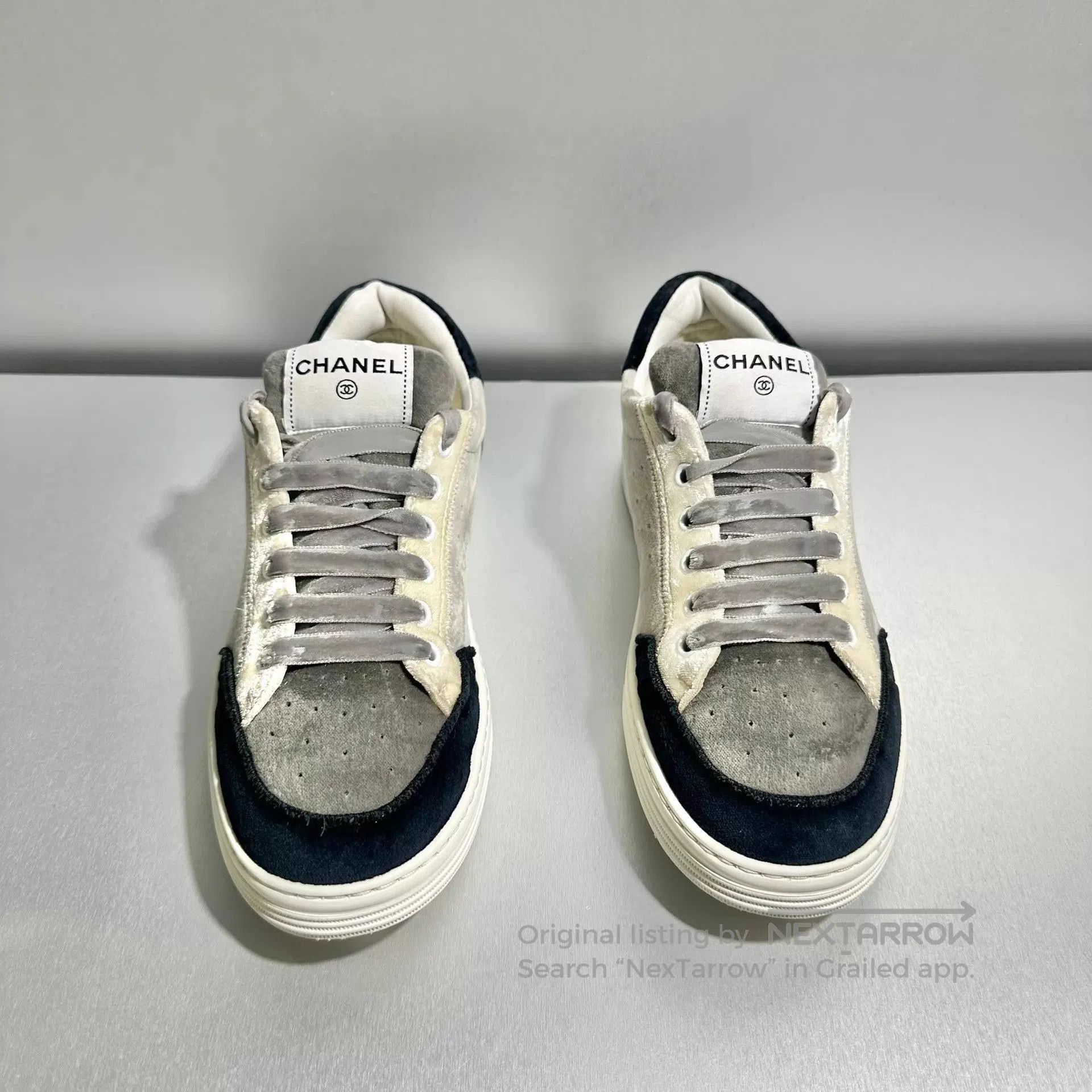 Chanel Multi-Color Low-Top Sneakers. Size US 6 / EU 39 - 2 Thumbnail
