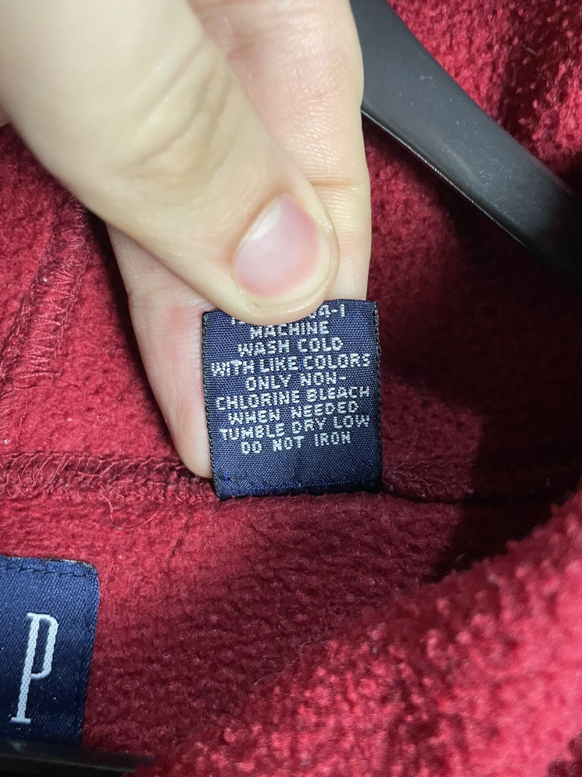 Gap Vintage Gap Fleece Hoodie Size US L / EU 52-54 / 3 - 6 Thumbnail