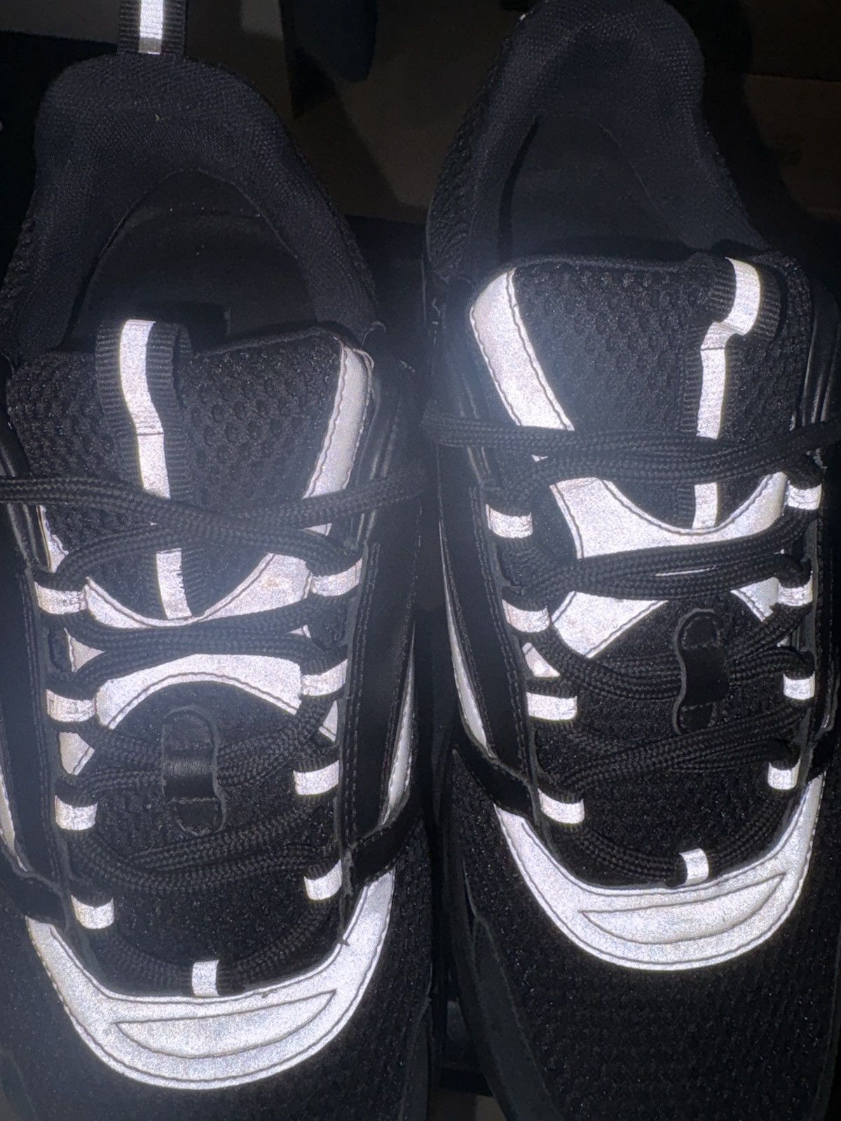 Dior Dior B22 Reflective Low Top Black Sneakers | Size 46 (13US) Size US 13 / EU 46 - 9 Thumbnail