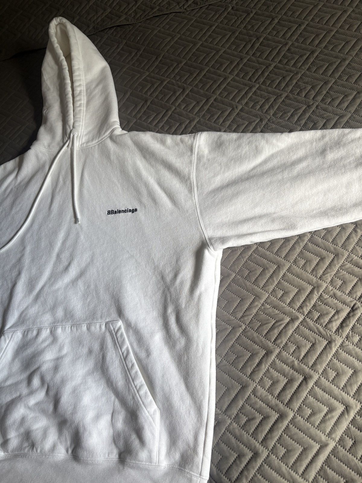 Balenciaga Balenciaga Logo Hoodie Size US M / EU 48-50 / 2 - 5 Thumbnail