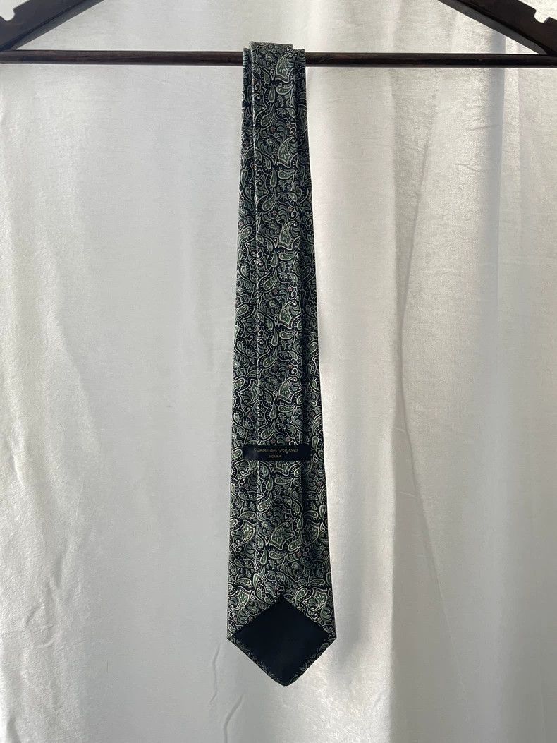 Comme des Garcons Comme des Garcons Vintage tie with silk pattern tie Size ONE SIZE - 3 Thumbnail