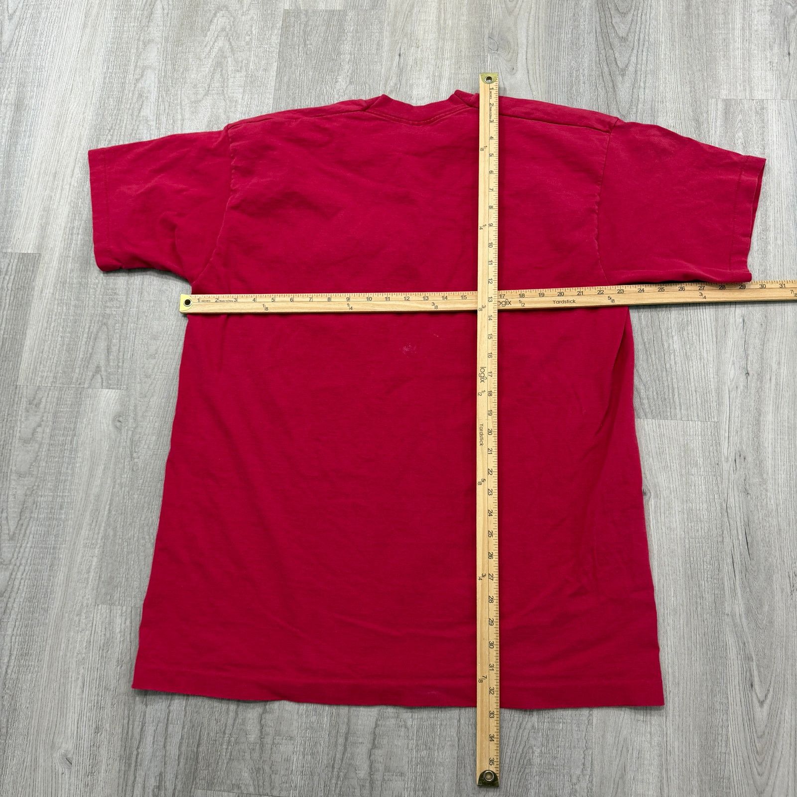 Vintage Vintage Fruit of the Loom Pocket Shirt Men's 2XL Red 90s Size US XXL / EU 58 / 5 - 7 Thumbnail