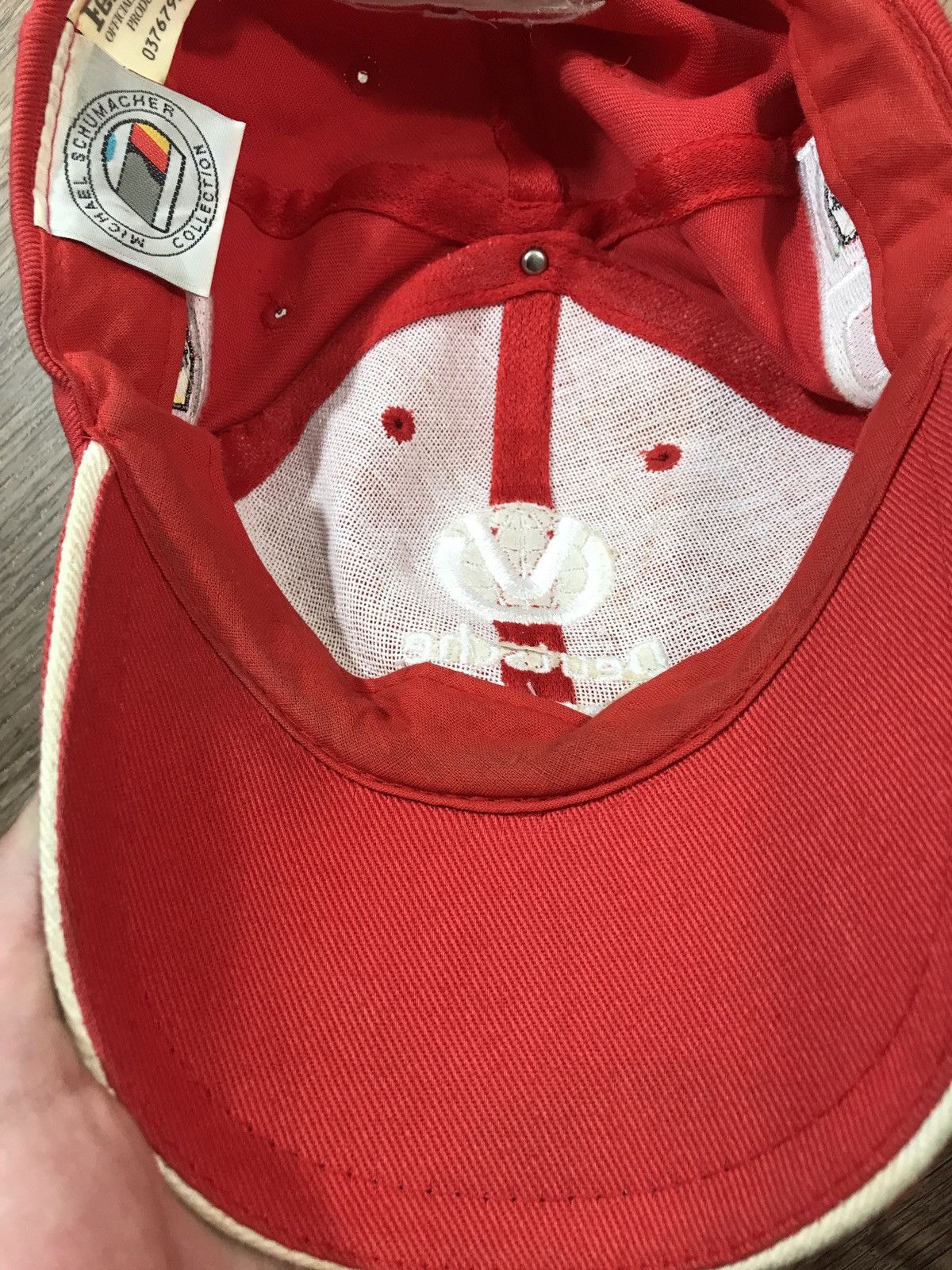 Ferrari × Vintage Vintage Ferrari F1 Cap Michael Schumacher Deutsche Size ONE SIZE - 9 Thumbnail
