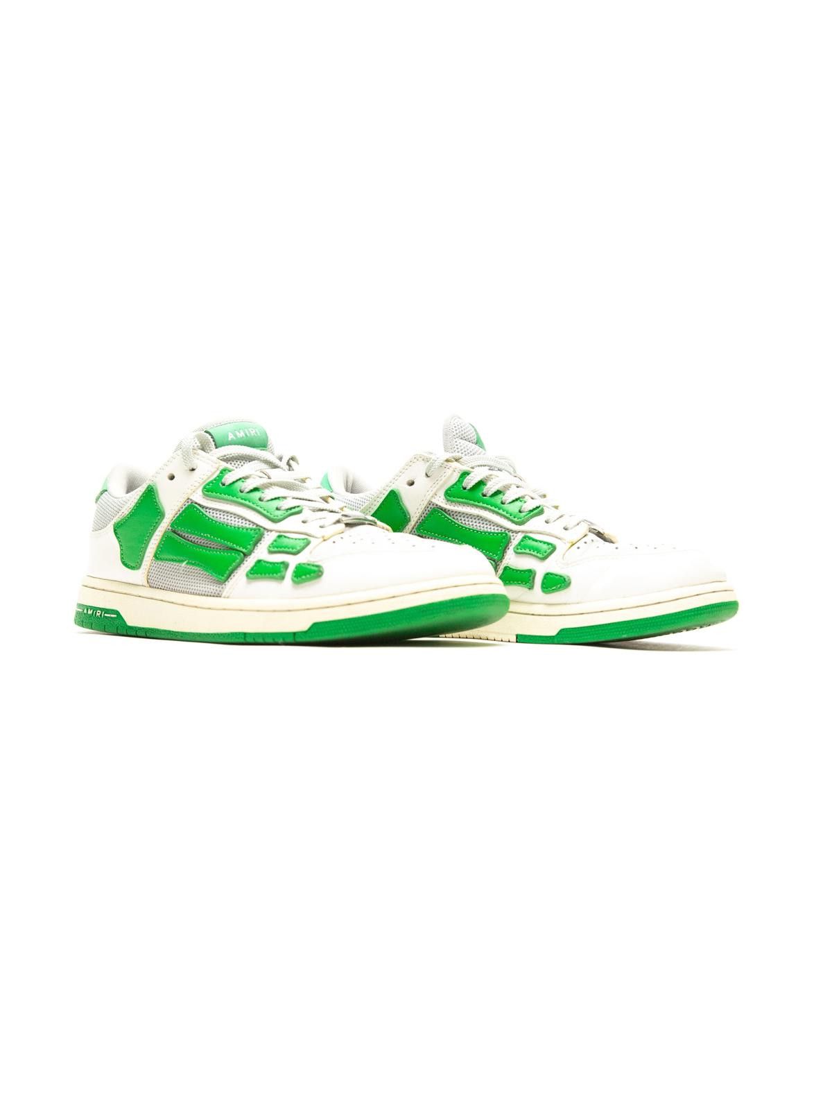 Amiri Amiri Skel Top Green Low Sneaker Trainers Size US 9 / EU 42 - 1 Thumbnail