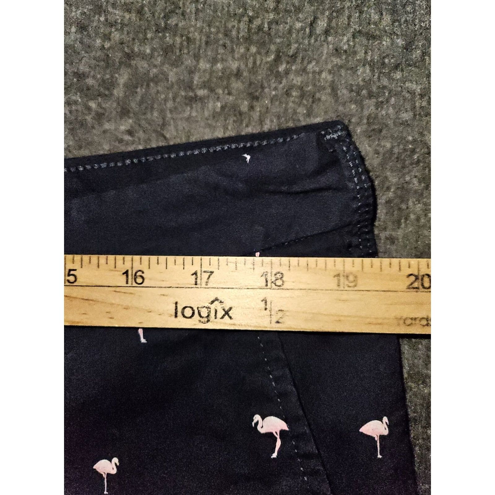 Izod IZOD Chino Shorts Men's 38 Blue Flamingo AOP Slash Pocket Beach Travel Casual Size US 38 / EU 54 - 3 Thumbnail