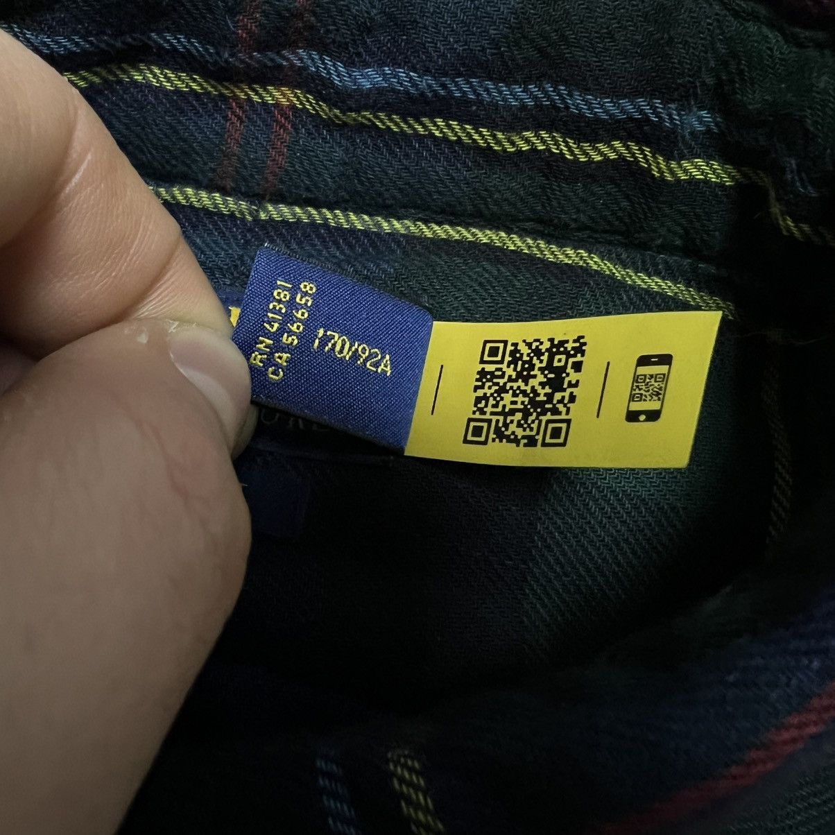 Flannel × Polo Ralph Lauren × RRL Ralph Lauren Polo Ralph Lauren Plaid Flannel Shirt Size US S / EU 44-46 / 1 - 7 Thumbnail
