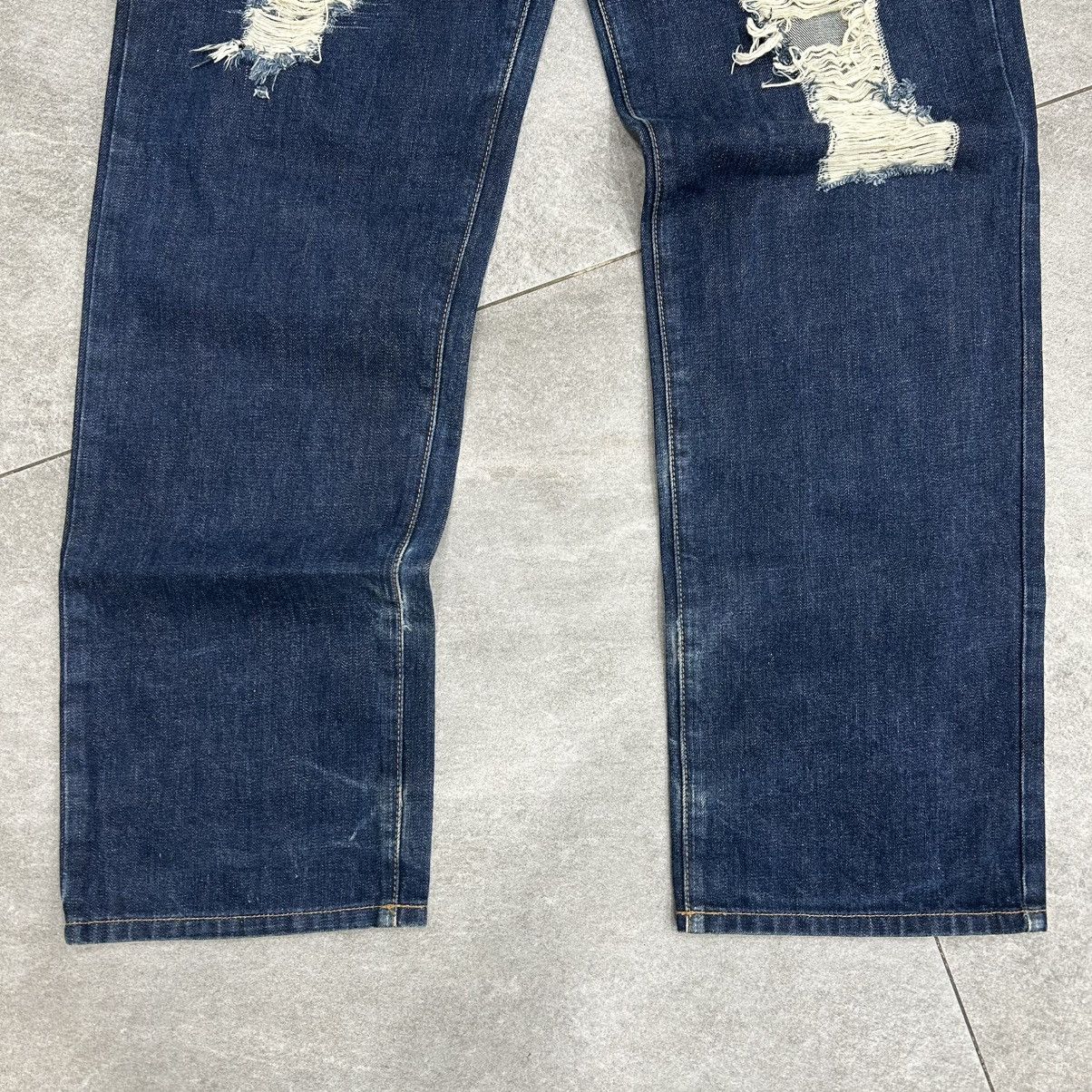 Stussy Stussy Denim Pants Distressed Size US 32 / EU 48 - 16 Thumbnail