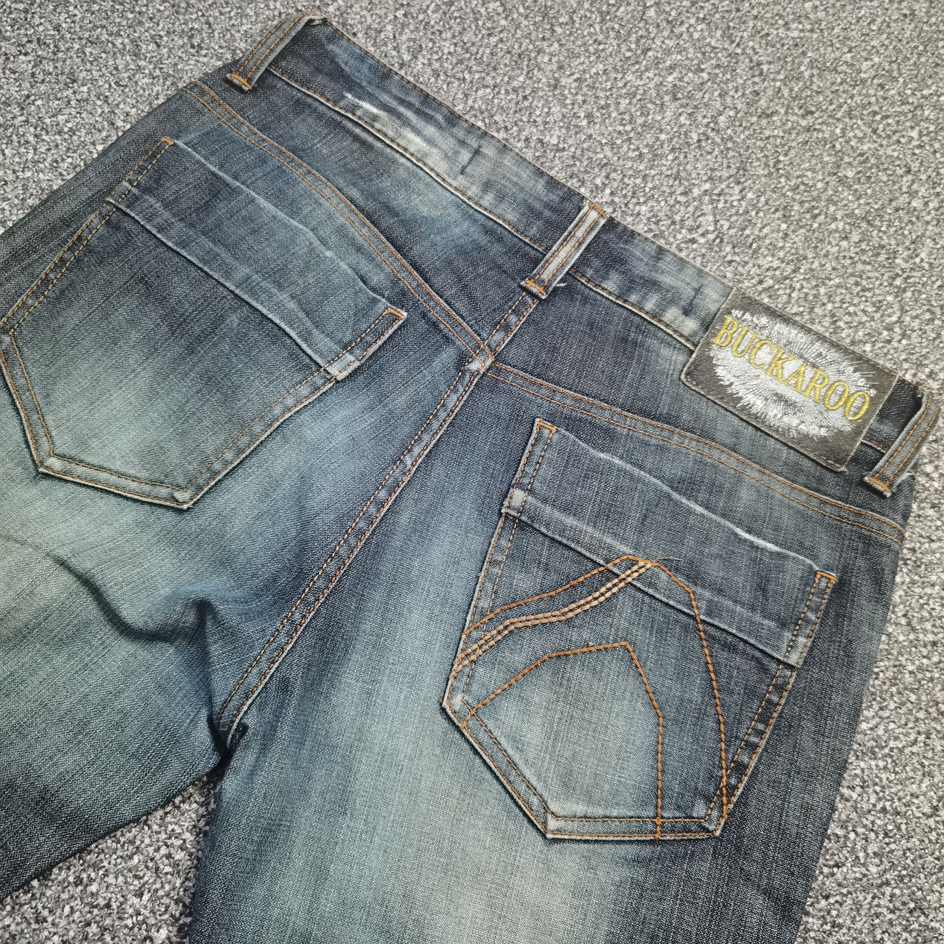 14th Addiction 🇯🇵 Y2K Seditionaries Indigo Buckaroo Japanese Denim Size US 32 / EU 48 - 6 Thumbnail