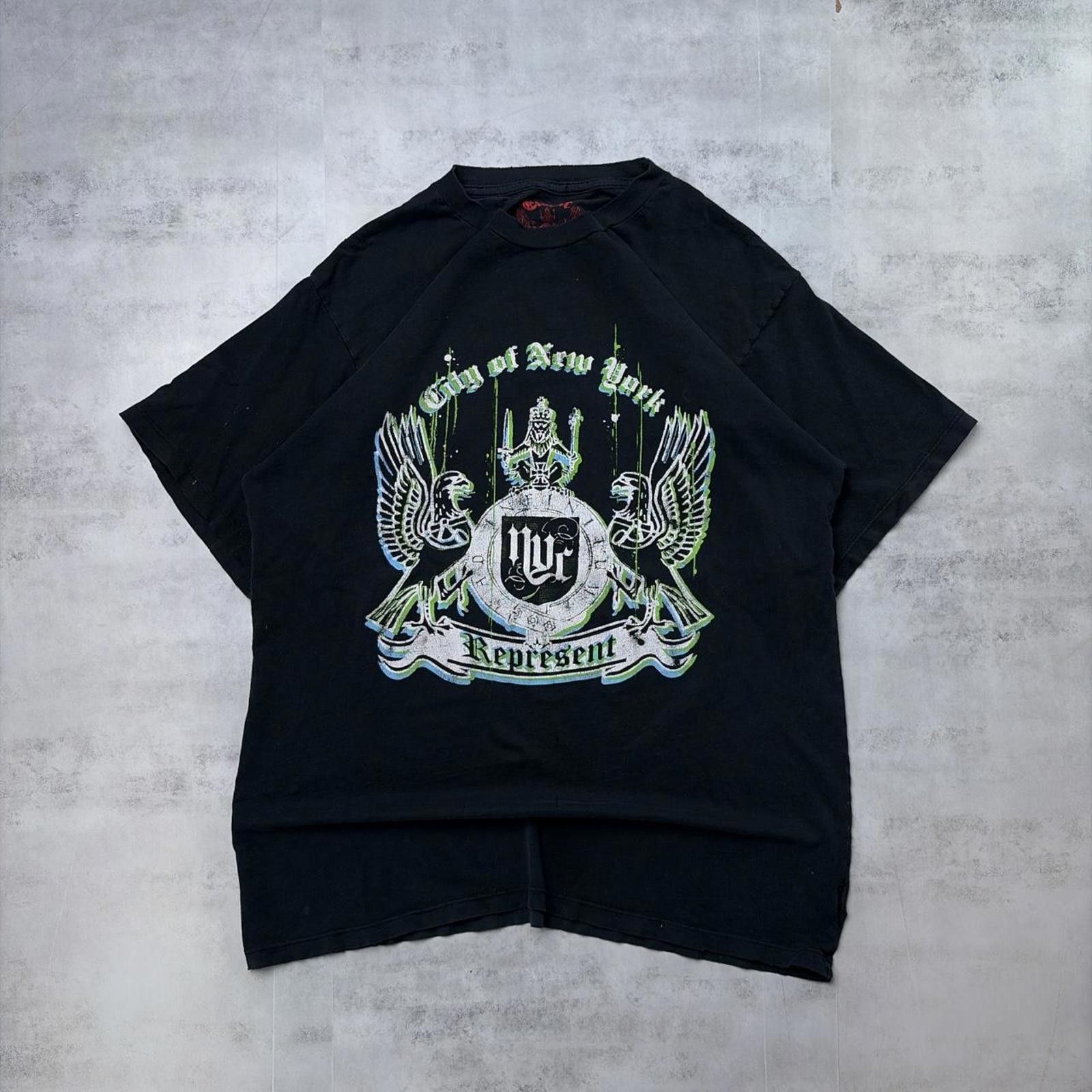 Other Y2K Black Fisbar Grunge Gothic Distressed Skater T-Shirt Size US M / EU 48-50 / 2 - 1 Thumbnail