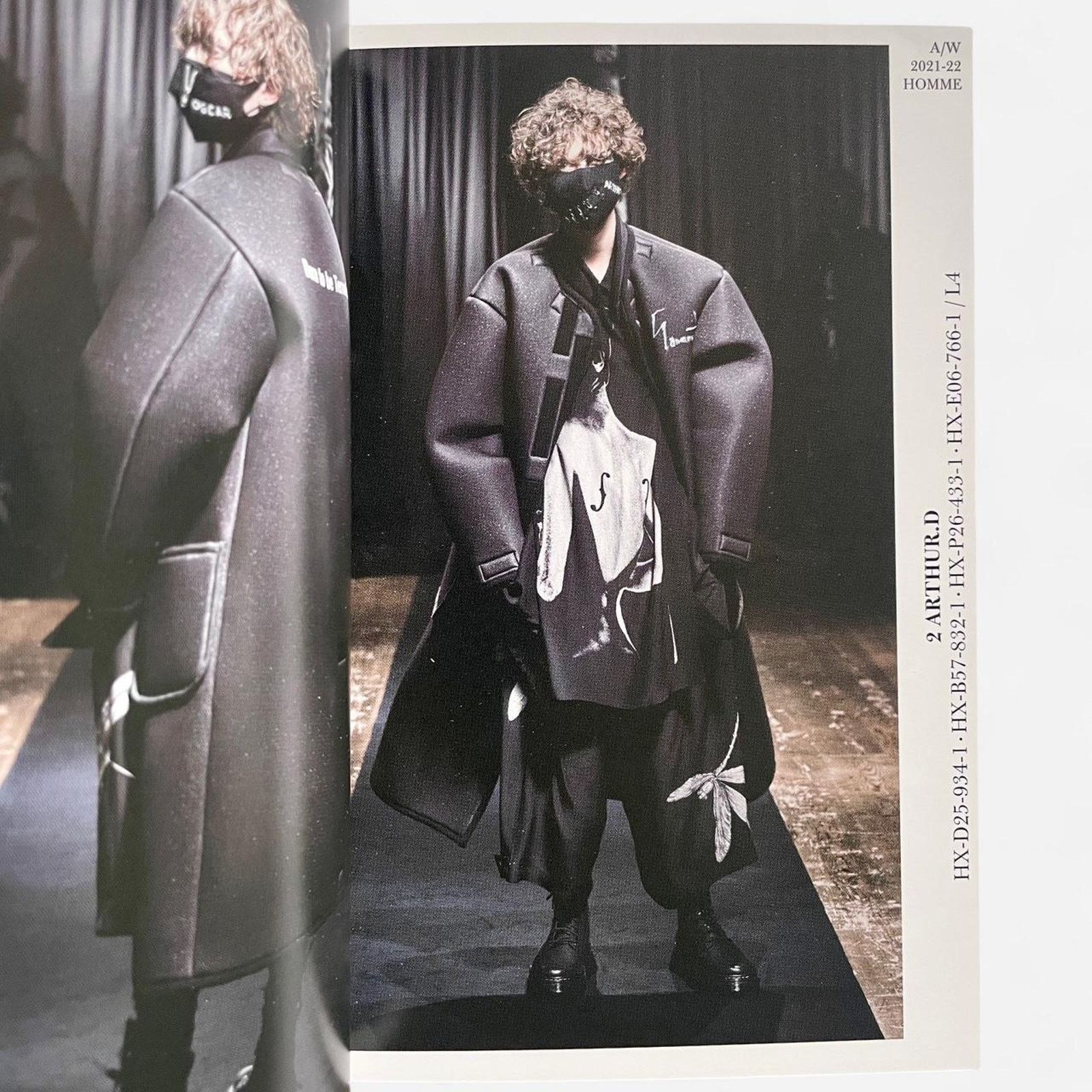 Japanese Brand × Vintage × Yohji Yamamoto Yohji Yamamoto Homme A/W 2021-2022 collections lookbook Size ONE SIZE - 2 Thumbnail
