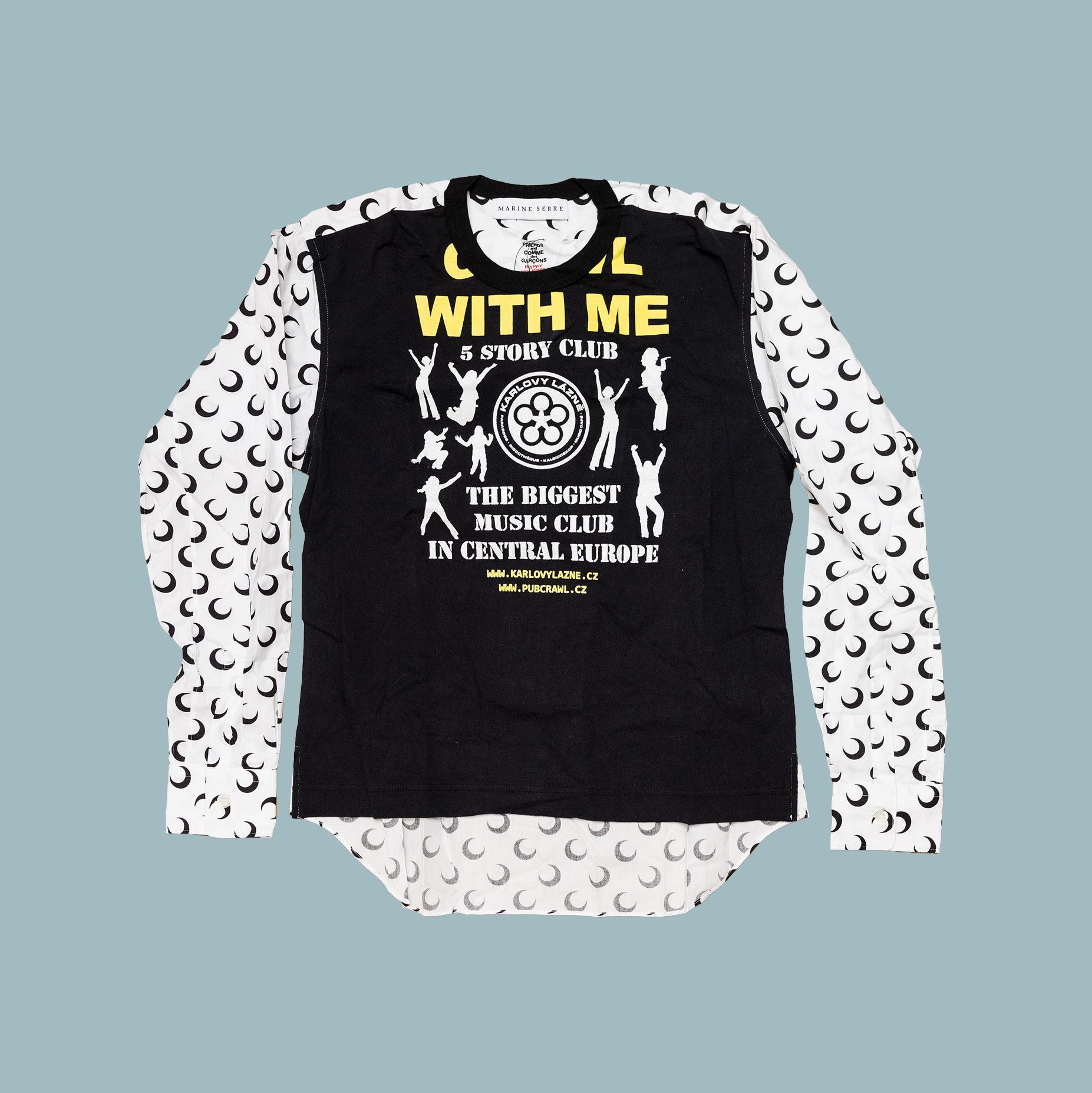 Comme des Garcons *RARE* BNWT COMME des GARÇONS x Marine Serre x DSM Shirt Size L / US 10 / IT 46 - 1 Thumbnail
