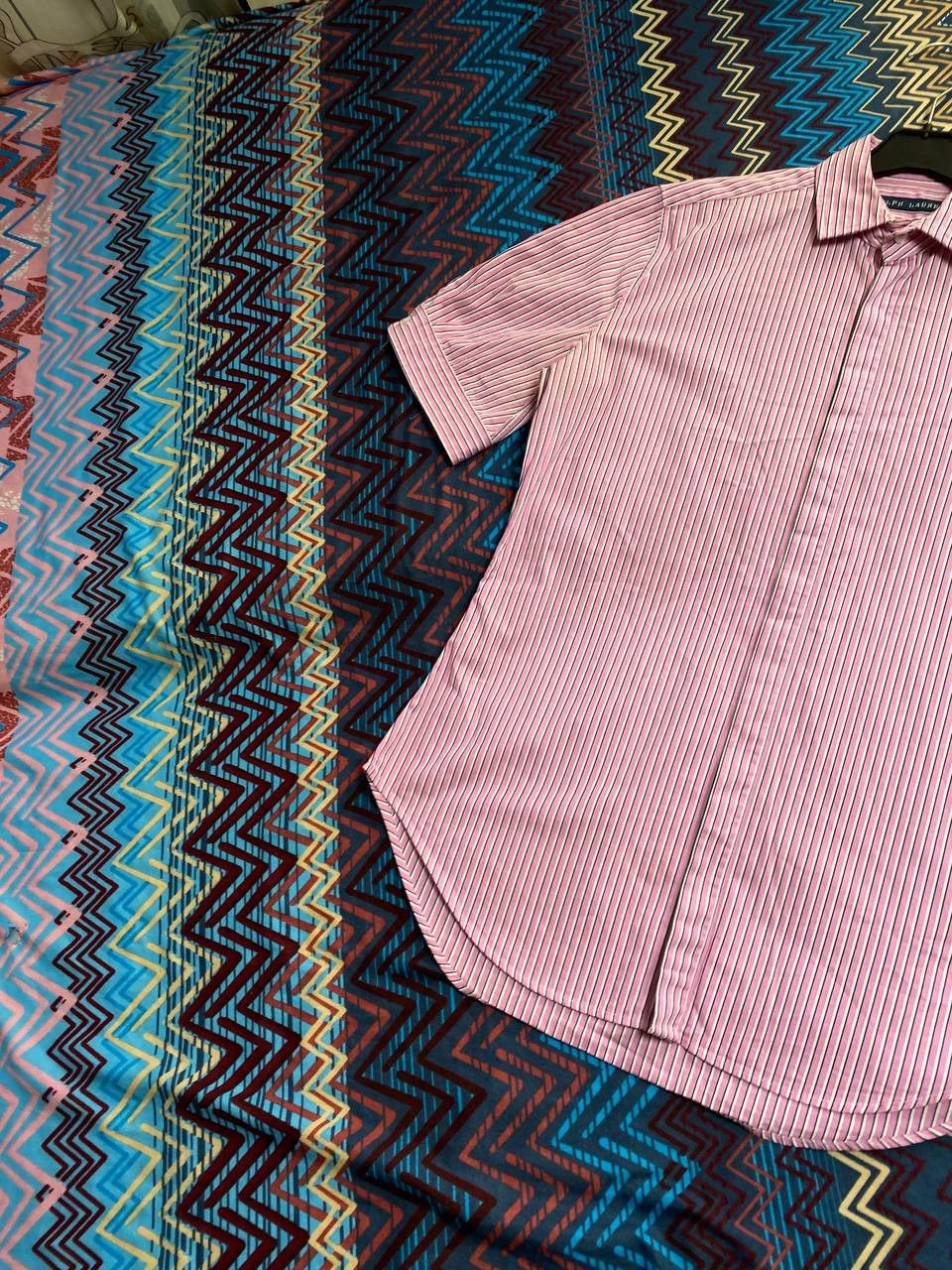 Polo Ralph Lauren × Ralph Lauren Polo Ralph Lauren Slim Stretch Stripped Cotton Shirt Size M / US 6-8 / IT 42-44 - 9 Thumbnail