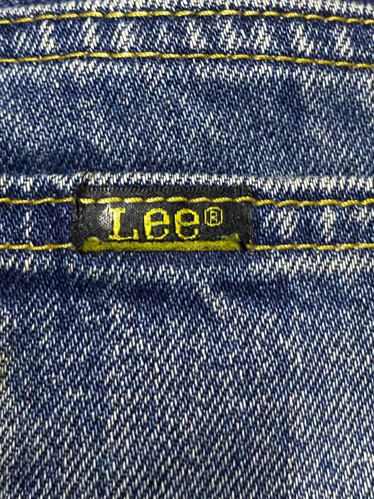 Lee × Vivienne Westwood Vintage Lee Riders Faded Wash Distressed Baggy Jeans Size US 34 / EU 50 - 15 Thumbnail