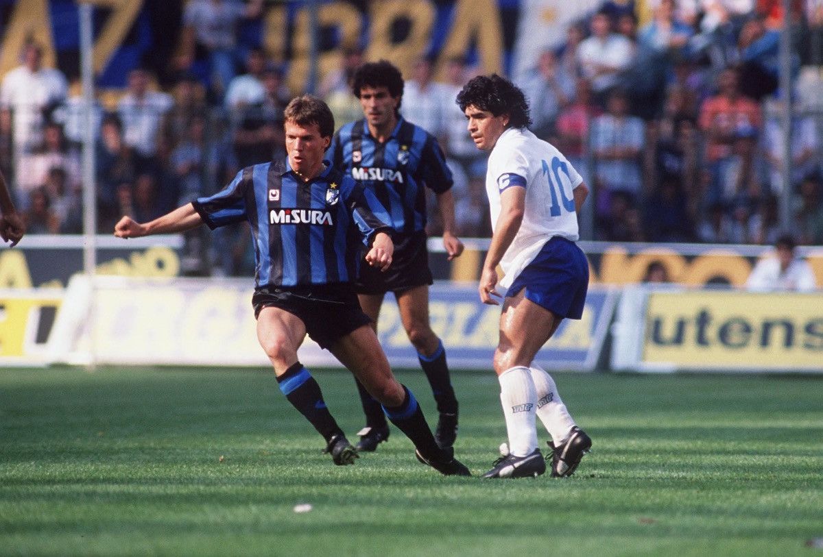 Le Coq Sportif Vtg Jersey Le Coq Template Inter Milan '89 Size US S / EU 44-46 / 1 - 2 Thumbnail