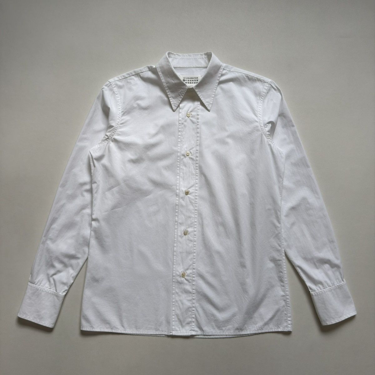Maison Margiela A/W 02 ‘Oversized Button Track’ Shirt Size US M / EU 48-50 / 2 - 15 Thumbnail