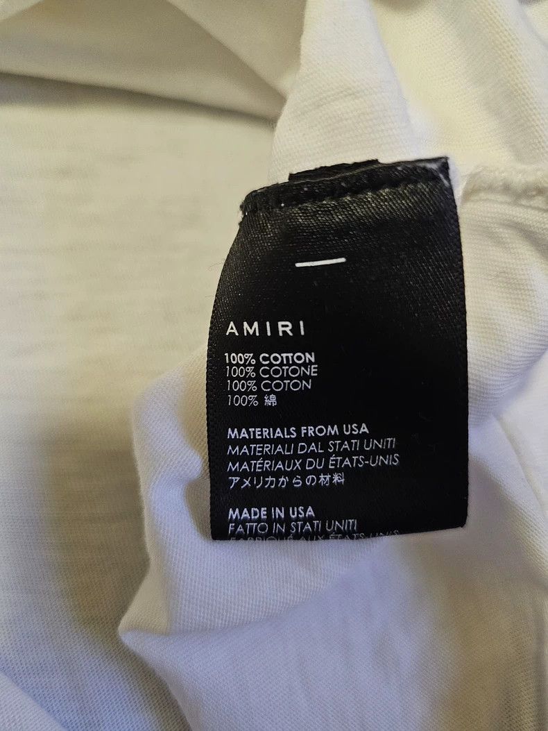 Amiri Amiri T-shirt with short sleeves Size US XXL / EU 58 / 5 - 5 Thumbnail