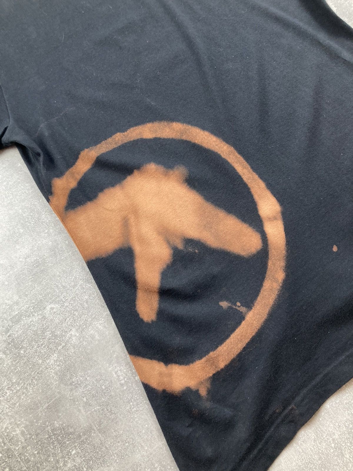 Apex Aphex Twin sun fade big logo black T-shirt supreme style Size US L / EU 52-54 / 3 - 5 Thumbnail