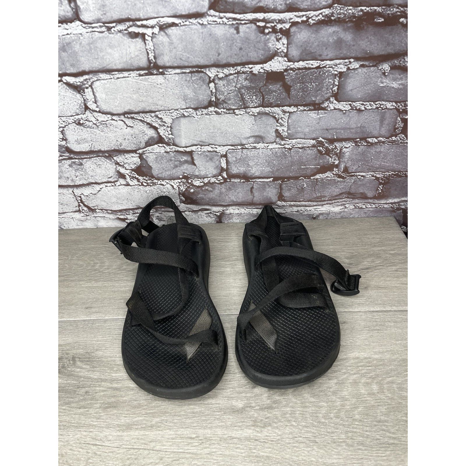 Chaco Chaco Z/1 Classic Black Nylon Comfort Strappy Sandals Men's Size US 10 / EU 43 - 13 Thumbnail