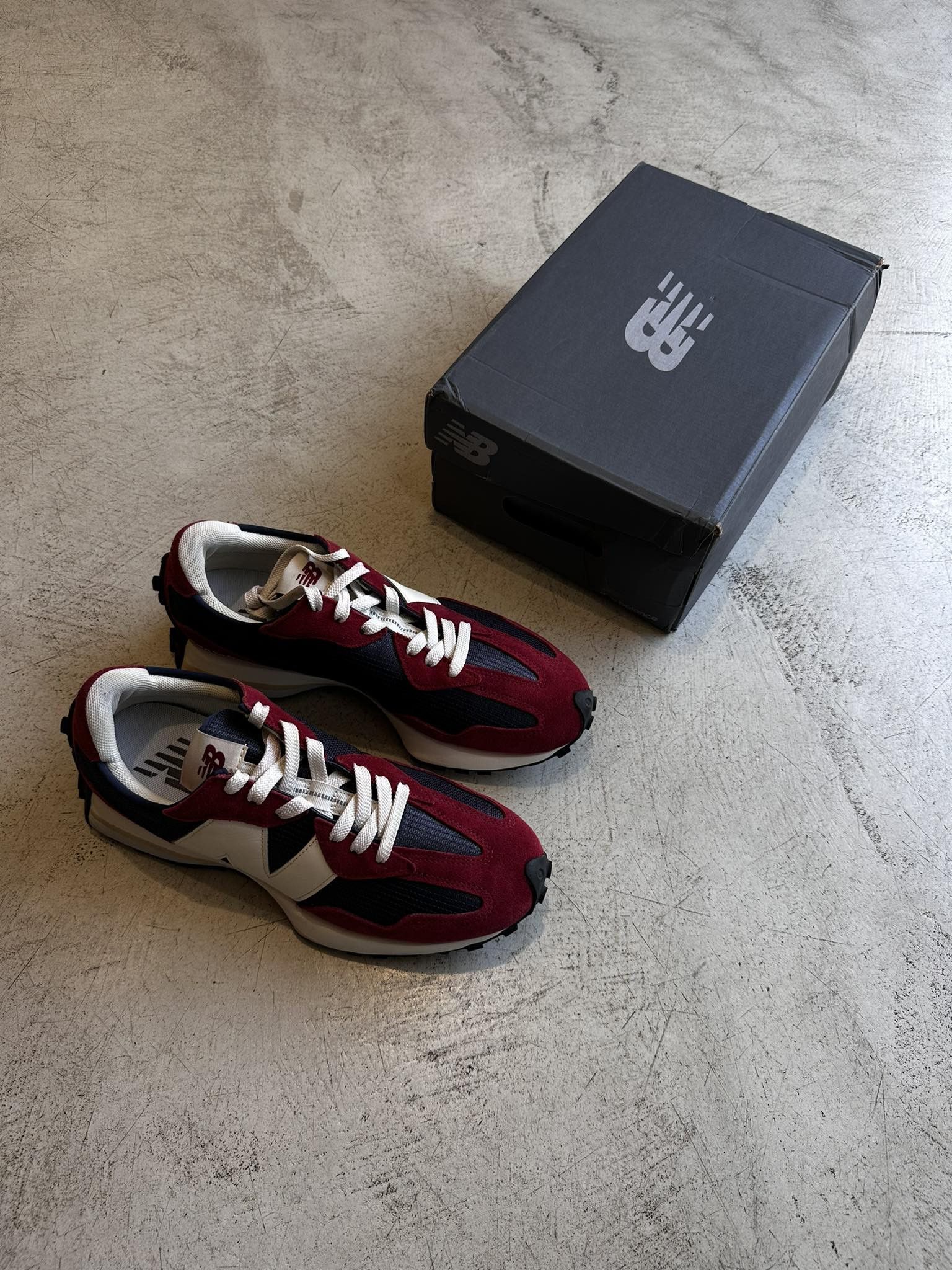 New Balance New Balance MS327MR Red Blue White US 11 / EU 45 Size US 11 / EU 44 - 6 Thumbnail