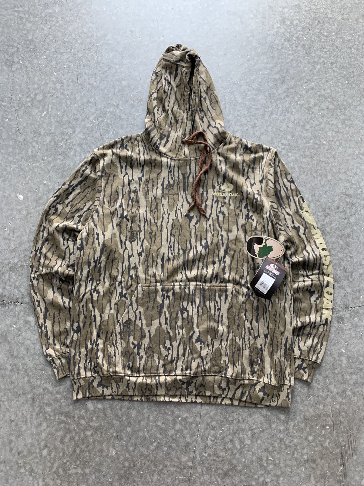 Mossy Oaks × Vintage BNWT Mossy Oak Camo Hoodie Size US L / EU 52-54 / 3 - 1 Thumbnail