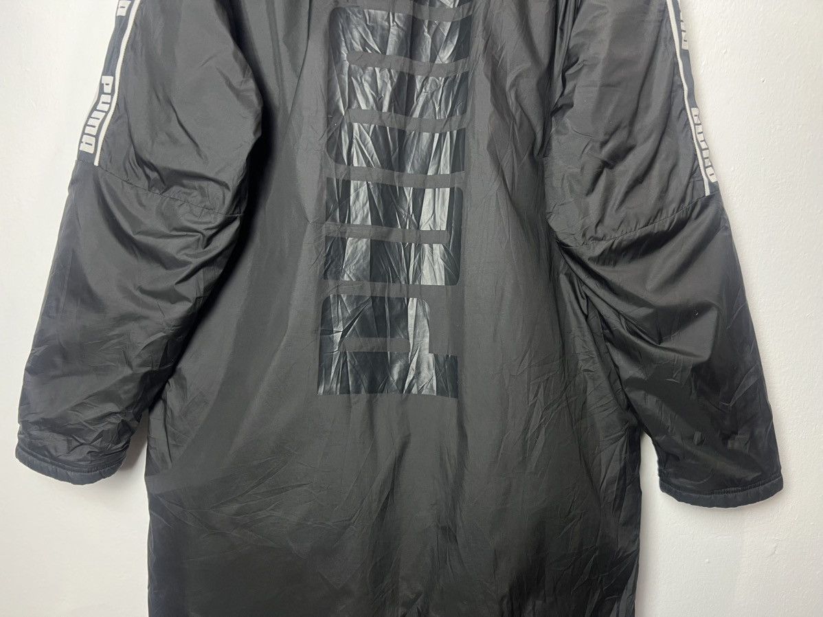 Puma Puma Long Puffer Coat Black Winter Hooded Jacket Size US L / EU 52-54 / 3 - 7 Thumbnail