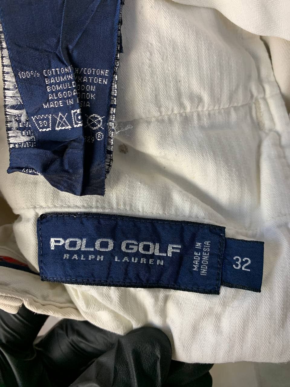 Polo Ralph Lauren × Ralph Lauren × Vintage Polo Golf Ralph Lauren Vintage Pleated Chino Golf Shorts Size US 32 / EU 48 - 12 Thumbnail