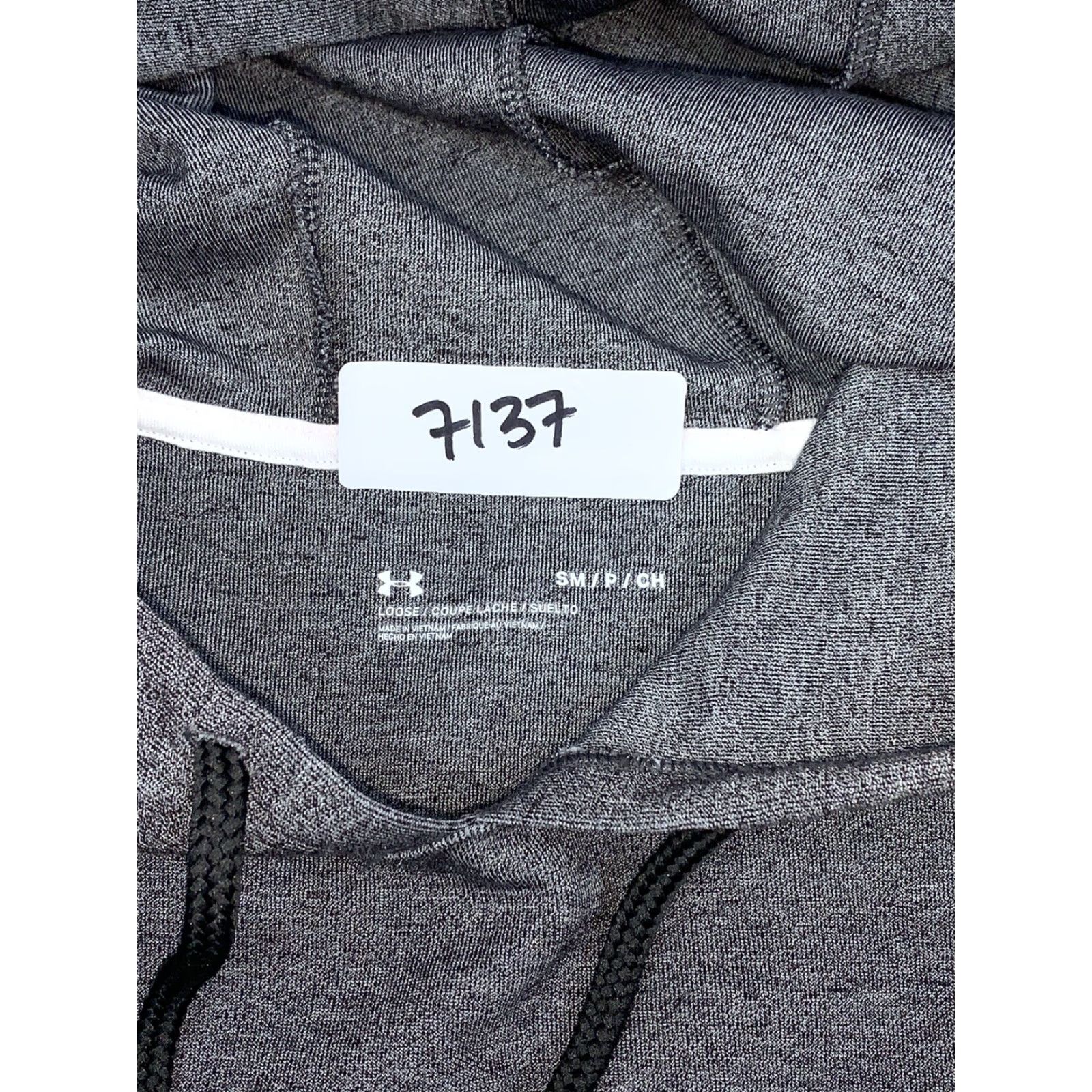Under Armour Under Armour Project Rock Hoodie Men S Gray Sleeveless Pullover Graphic Print Short Sleeves? Size US S / EU 44-46 / 1 - 3 Thumbnail