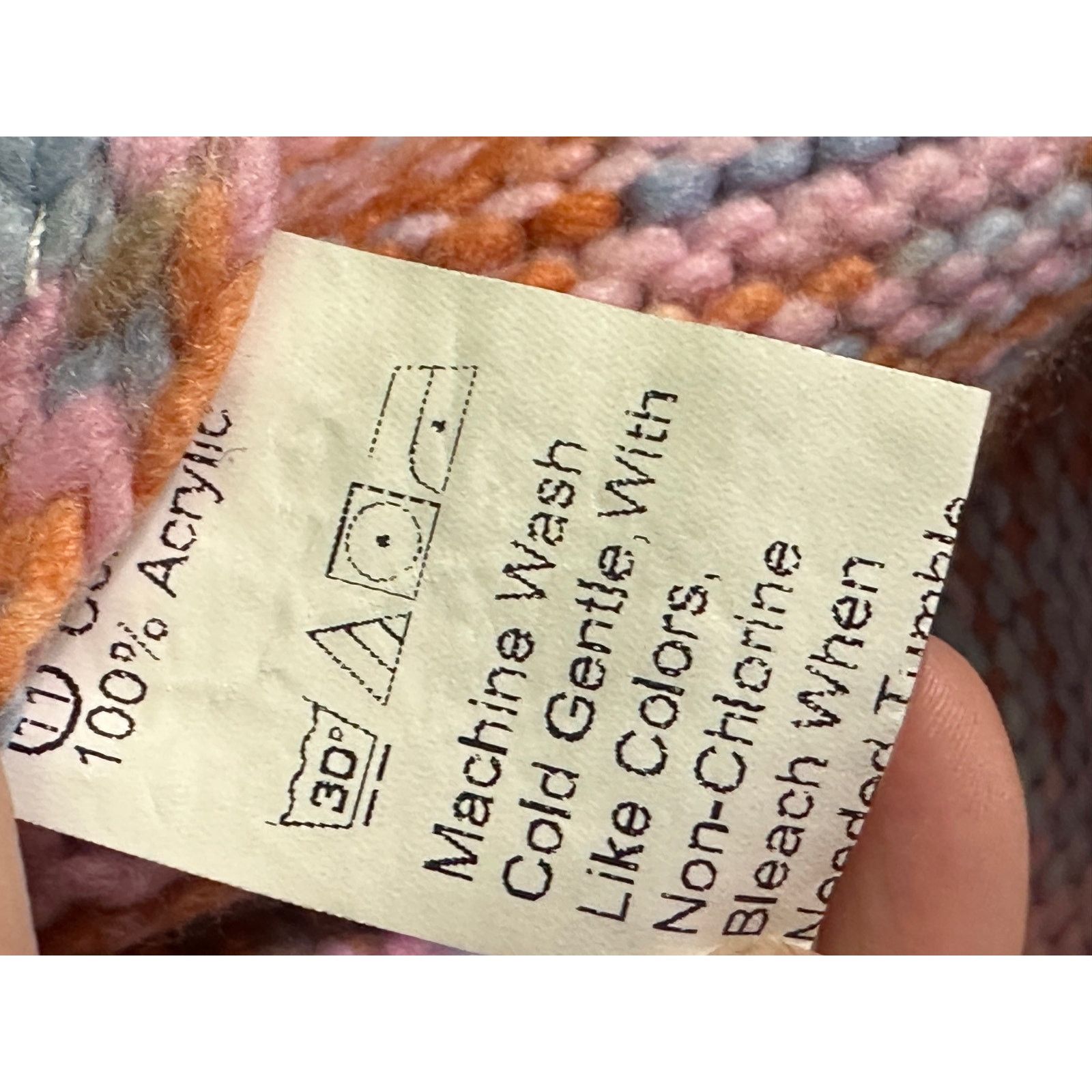 Shein Shein pink blue orange stripes sweater size Small Size XS / US 0-2 / IT 36-38 - 4 Thumbnail
