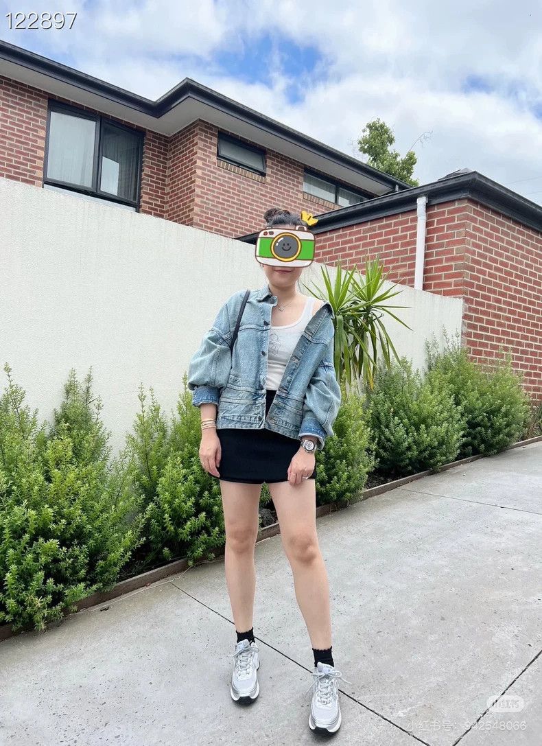 Balenciaga Balenciaga size 34 Twill upside-down jacket denim jacket Size XS / US 0-2 / IT 36-38 - 7 Thumbnail