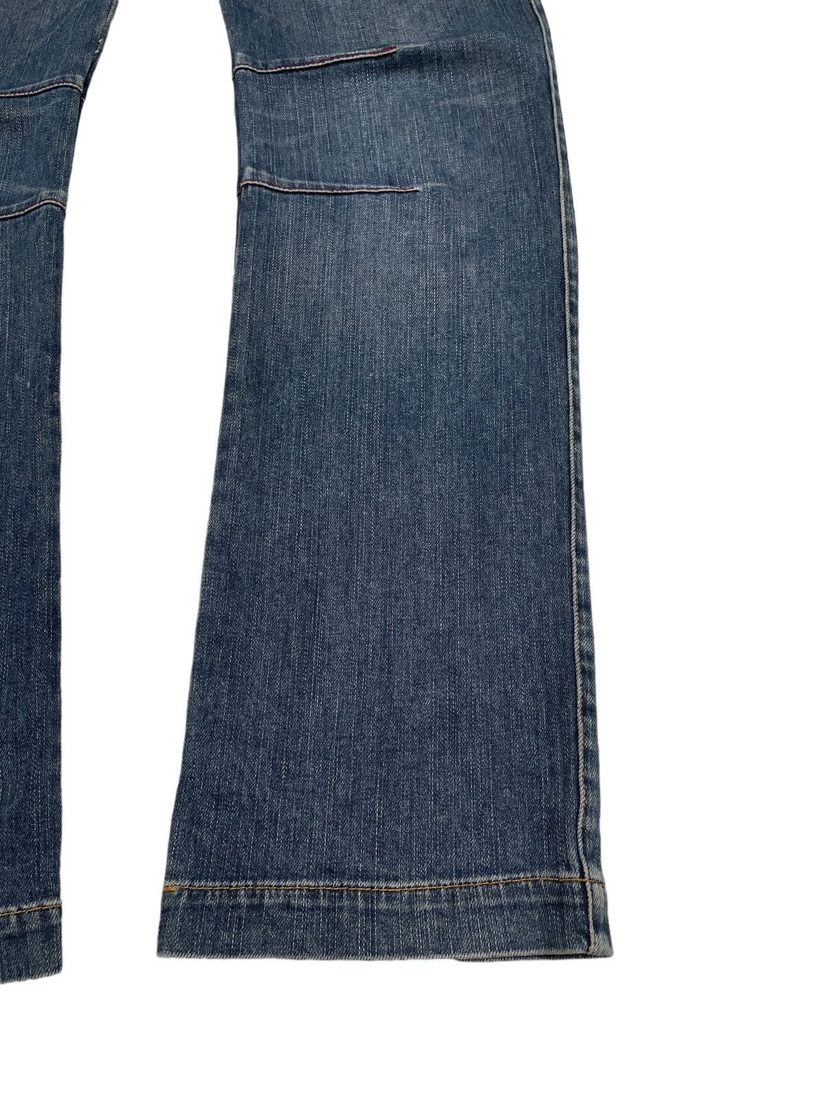 Designer × Japanese Brand Rare Design Vintage Brand Sabotage Zipper Jeans 1990s Size US 29 - 8 Thumbnail