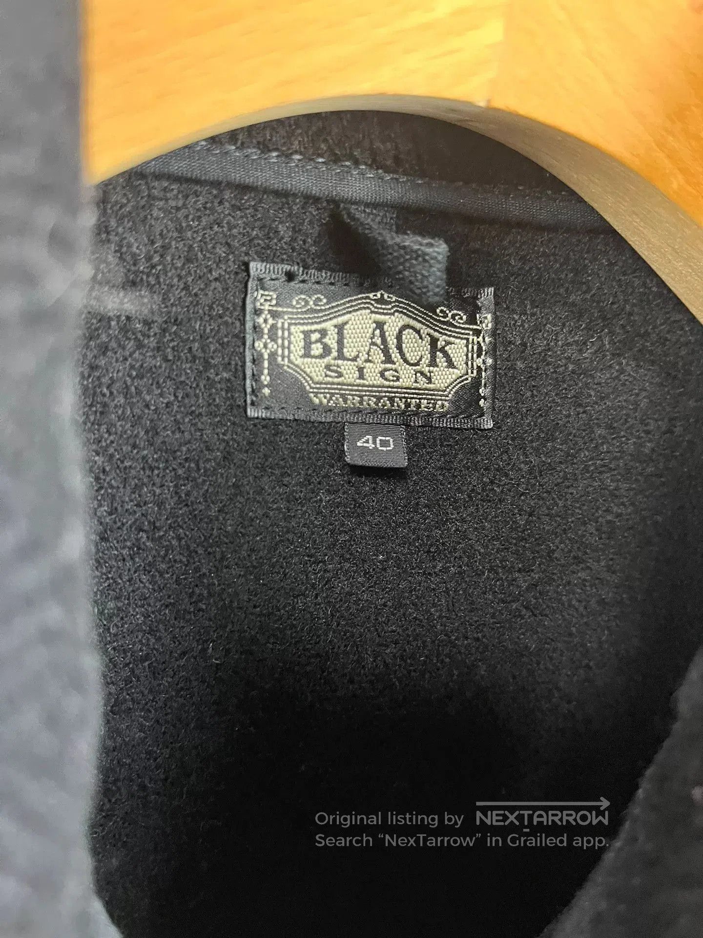 BLACK SIGN Black Wool Coat by Black Sign. Size US XXS / EU 40 - 5 Thumbnail
