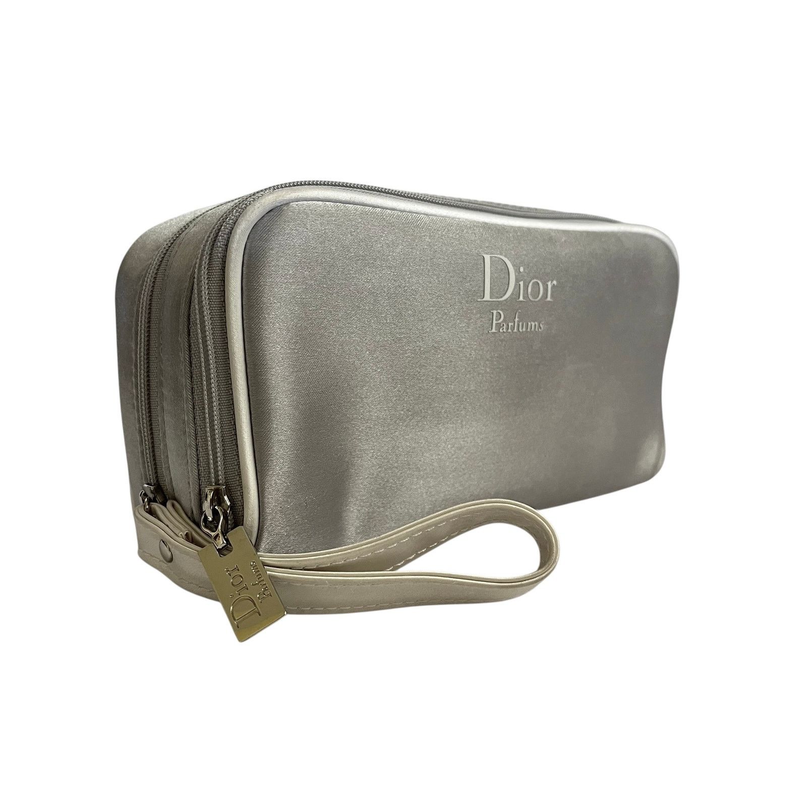 Dior Dior Parfums Silver White Trousse de Toilette Wristlet Size ONE SIZE - 8 Thumbnail