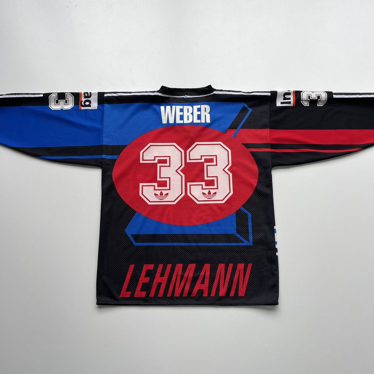 NHL ZSC Lions #33 Christian Weber 1992/1994 Away Jersey Vintage Size US XL / EU 56 / 4 - 3 Thumbnail