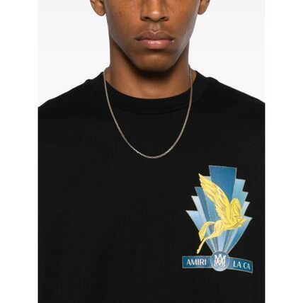 Amiri o1h1sh11225 Pegasus Tee in Black Size US XXL / EU 58 / 5 - 5 Thumbnail