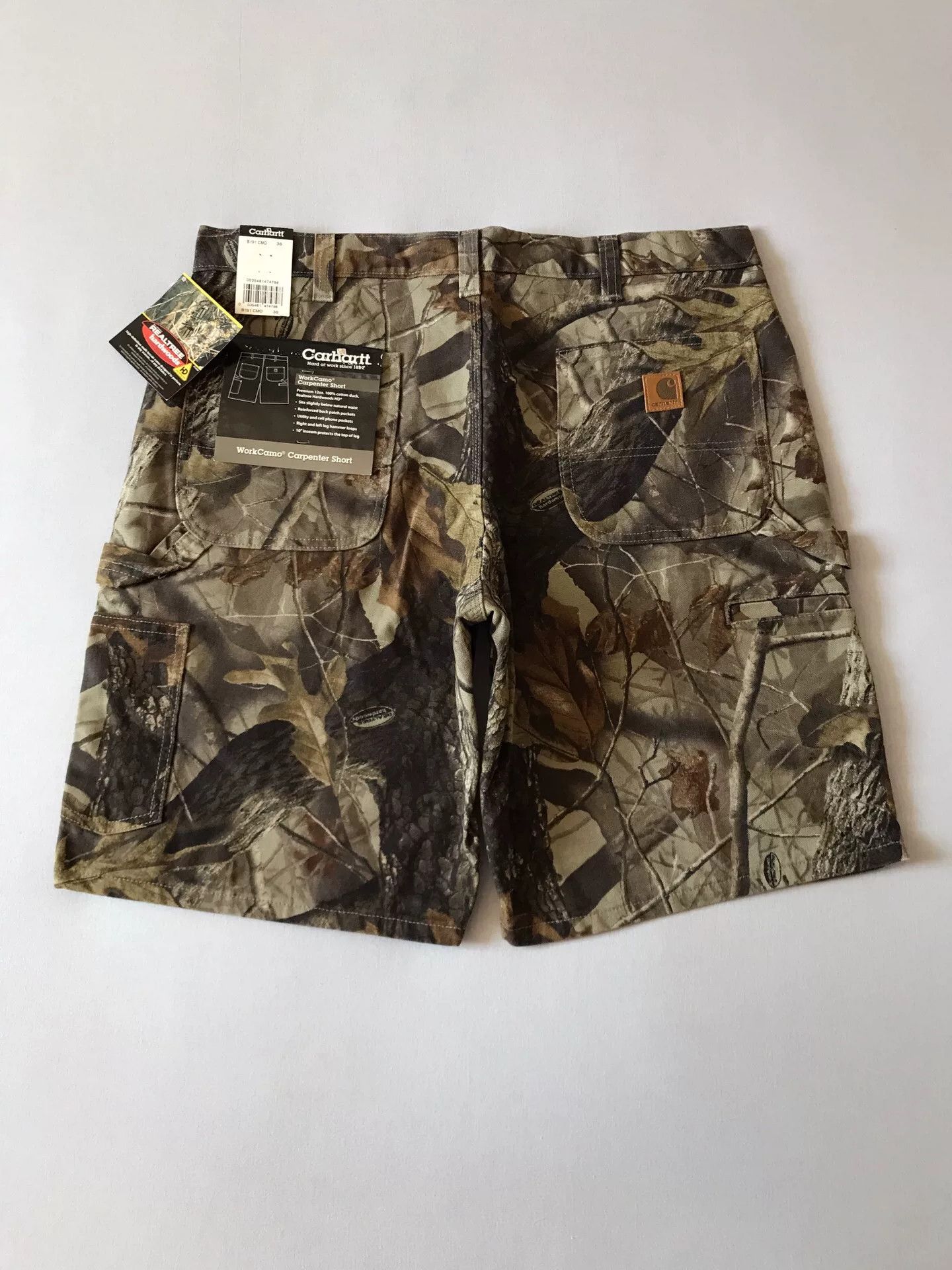 Carhartt Carhartt x Realtree B191 CMO Cargo Shorts Size US 36 / EU 52 - 1 Thumbnail