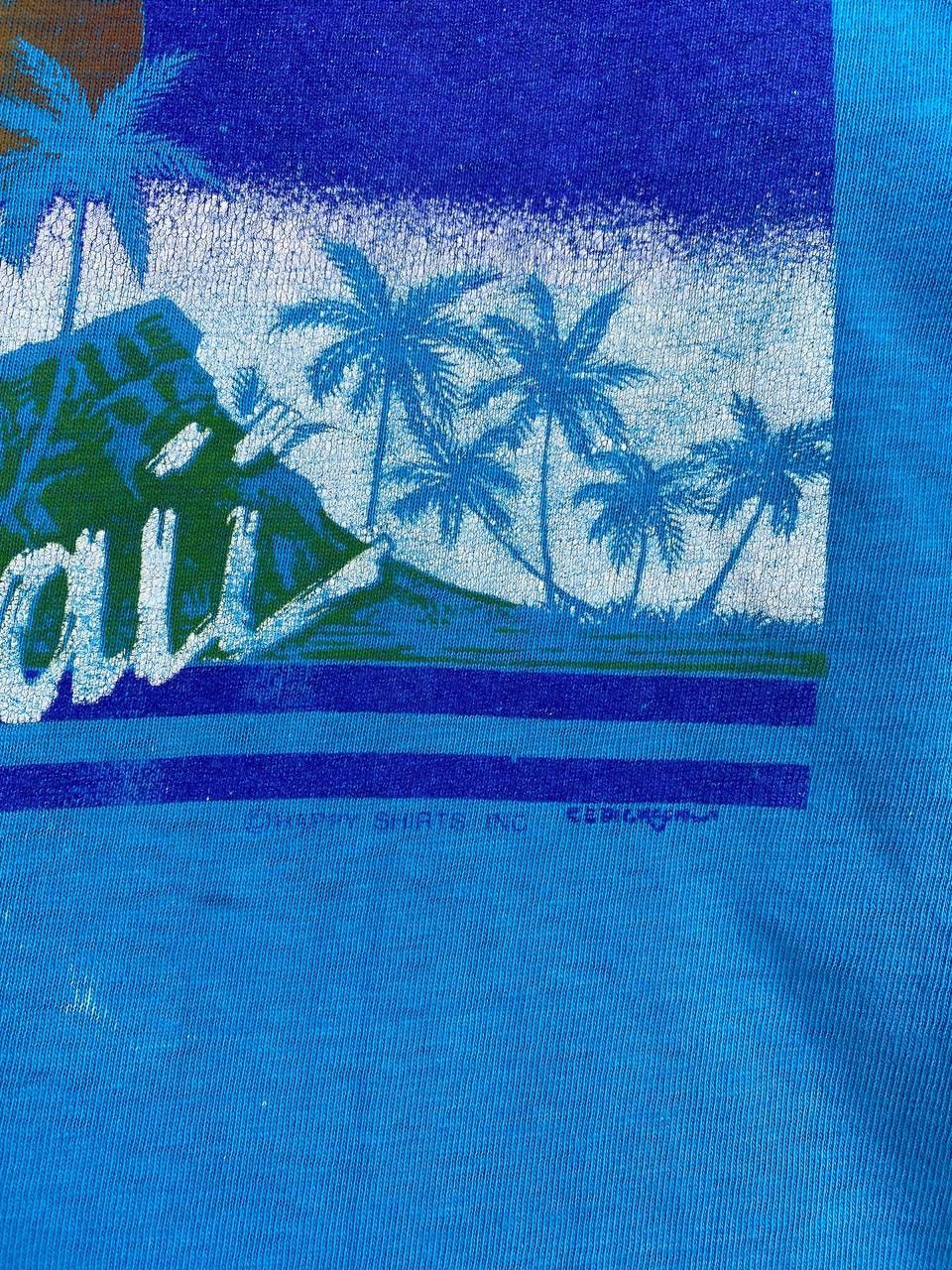Vintage Vintage 80s Rare Hawaii Sunset Tee T Shirts Size US L / EU 52-54 / 3 - 7 Thumbnail