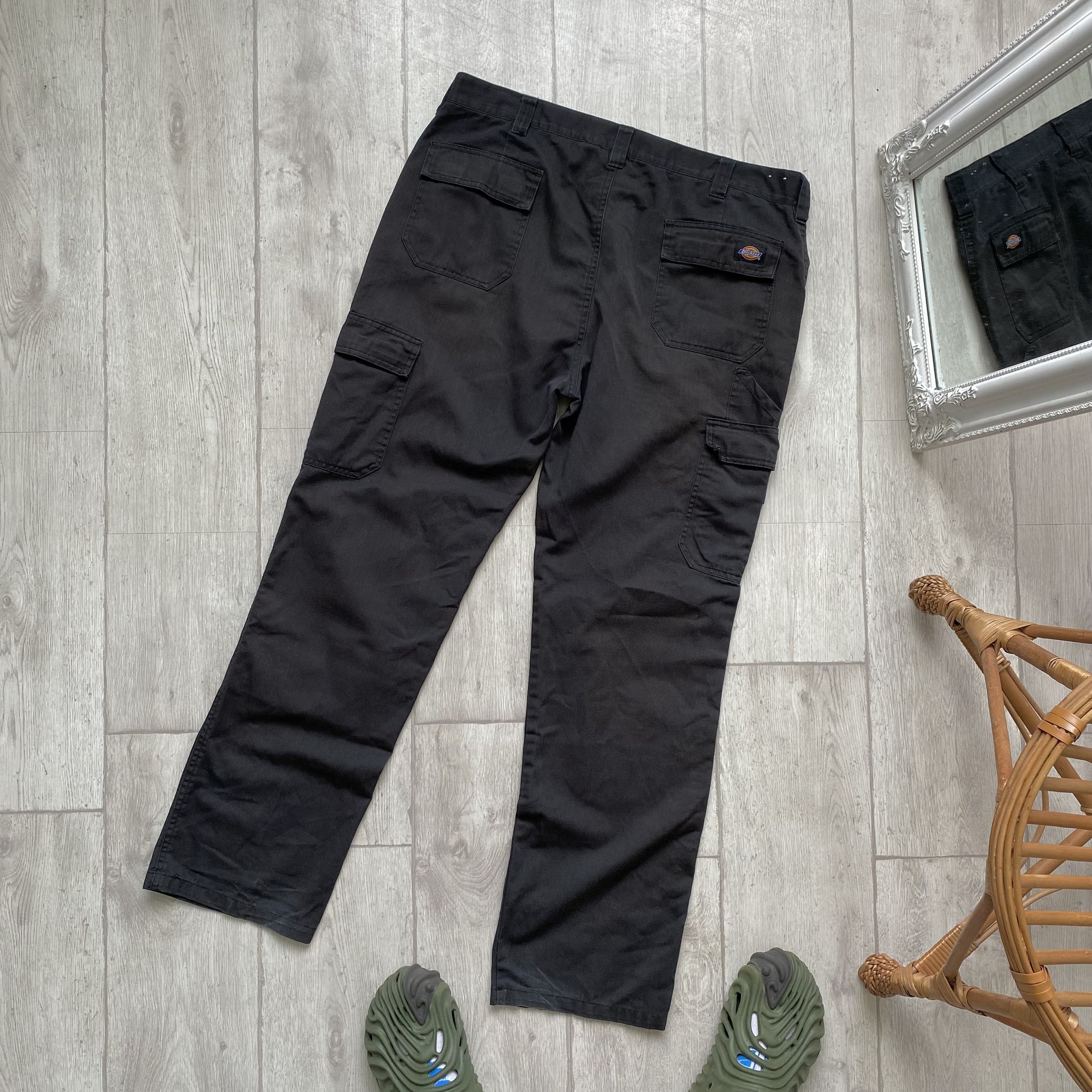 Dickies 🛠️ Vintage Faded Diskies Work Cargo Pants Skater Size US 38 / EU 54 - 8 Thumbnail