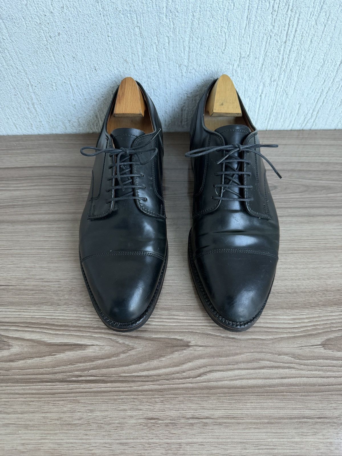 Alden 2161 shell cordovan cap toe derby Size US 8.5 / EU 41-42 - 5 Thumbnail