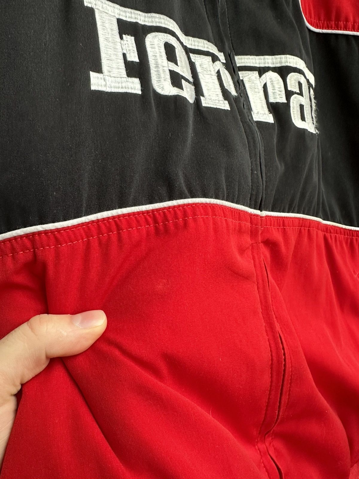 Vintage Ferrari jacket Vodafone racing