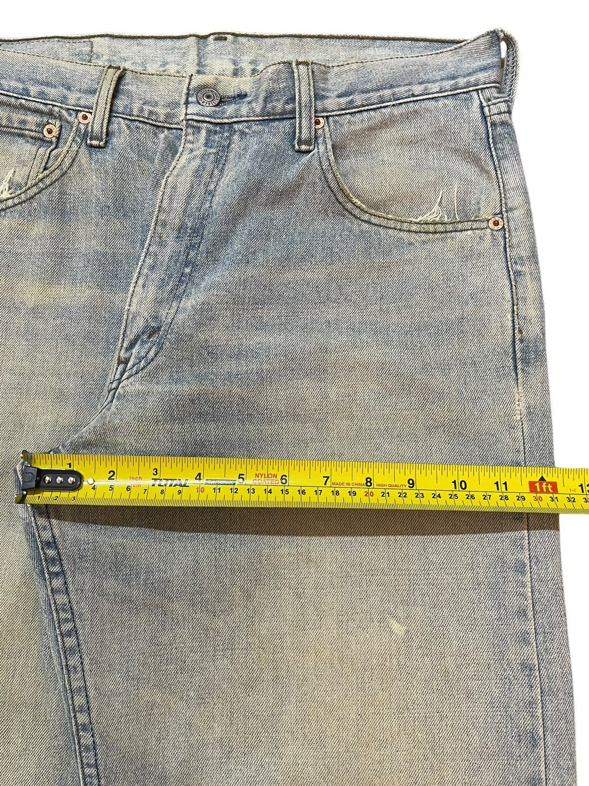 Levi's Vintage 90s Levis 539 Light Wash Faded Style Baggy Jeans Size US 32 / EU 48 - 15 Thumbnail