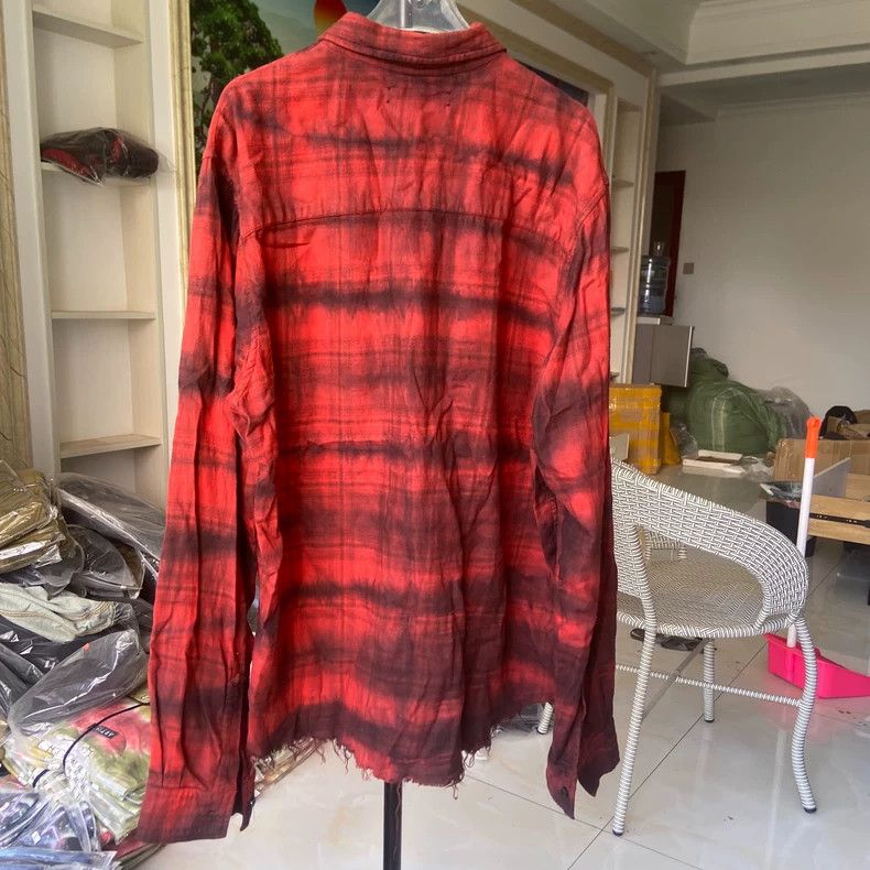 Amiri Amiri 18AW Cloud Plaid Shirt Size US M / EU 48-50 / 2 - 2 Thumbnail