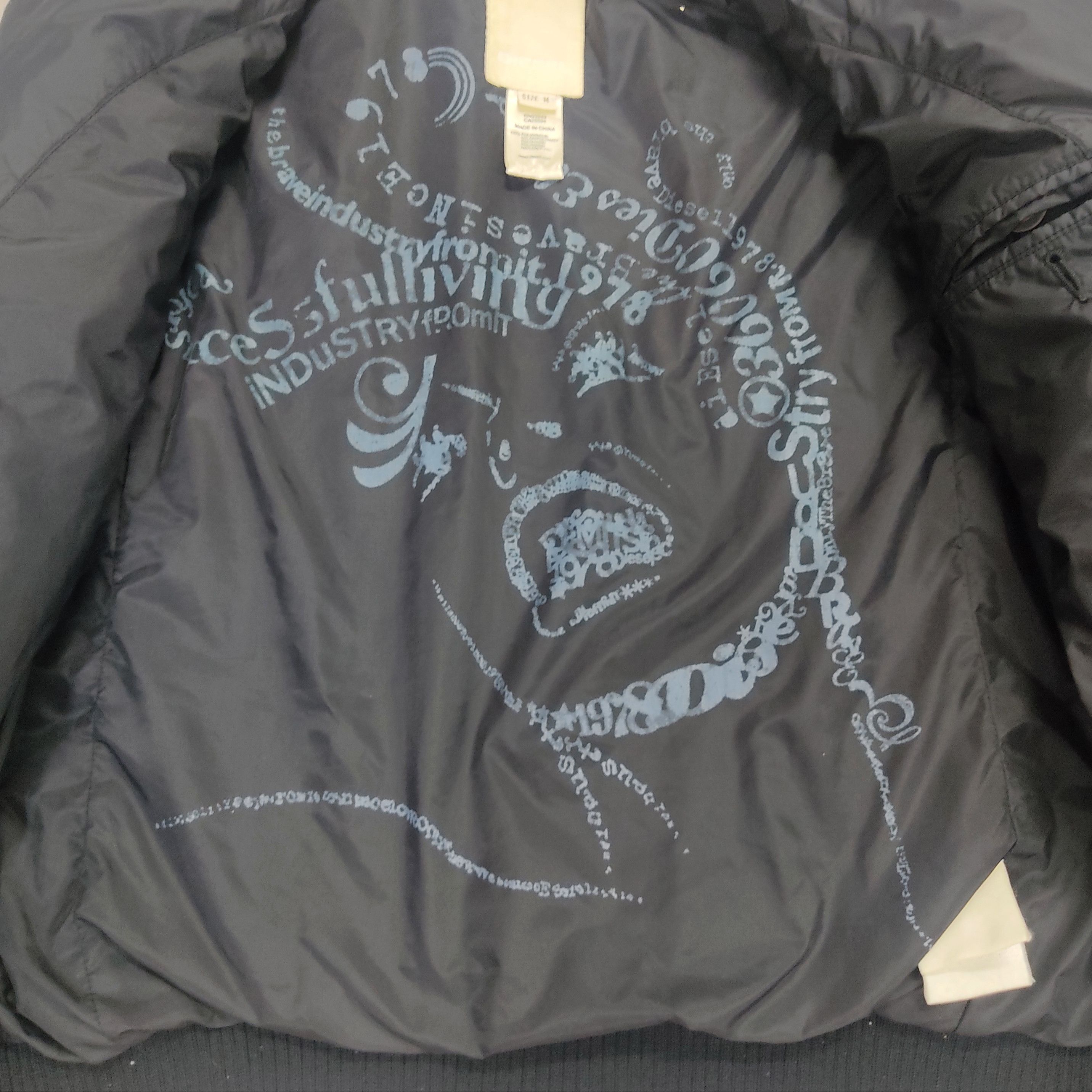 Beauty Beast DIESEL Molvena 36060 Light Puffer Jacket Size US S / EU 44-46 / 1 - 12 Thumbnail