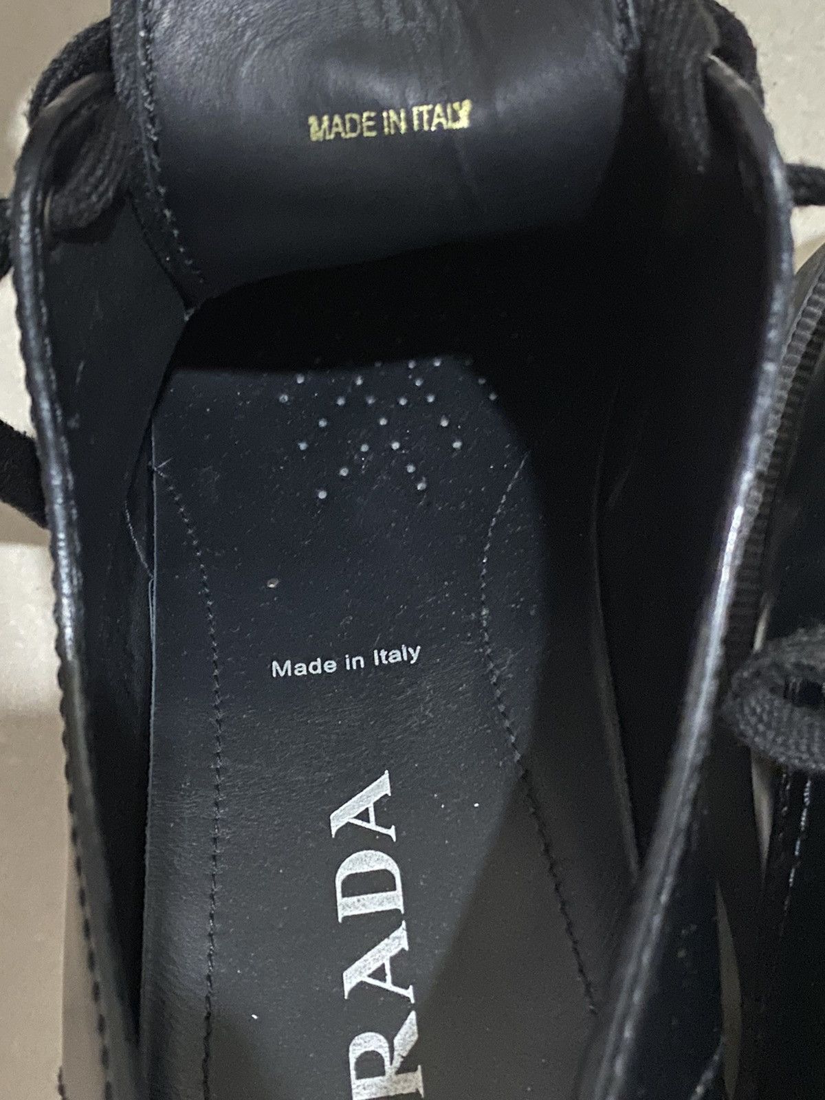 Prada PRADA Leather Derby Shoes Size US 9.5 / EU 42-43 - 7 Thumbnail