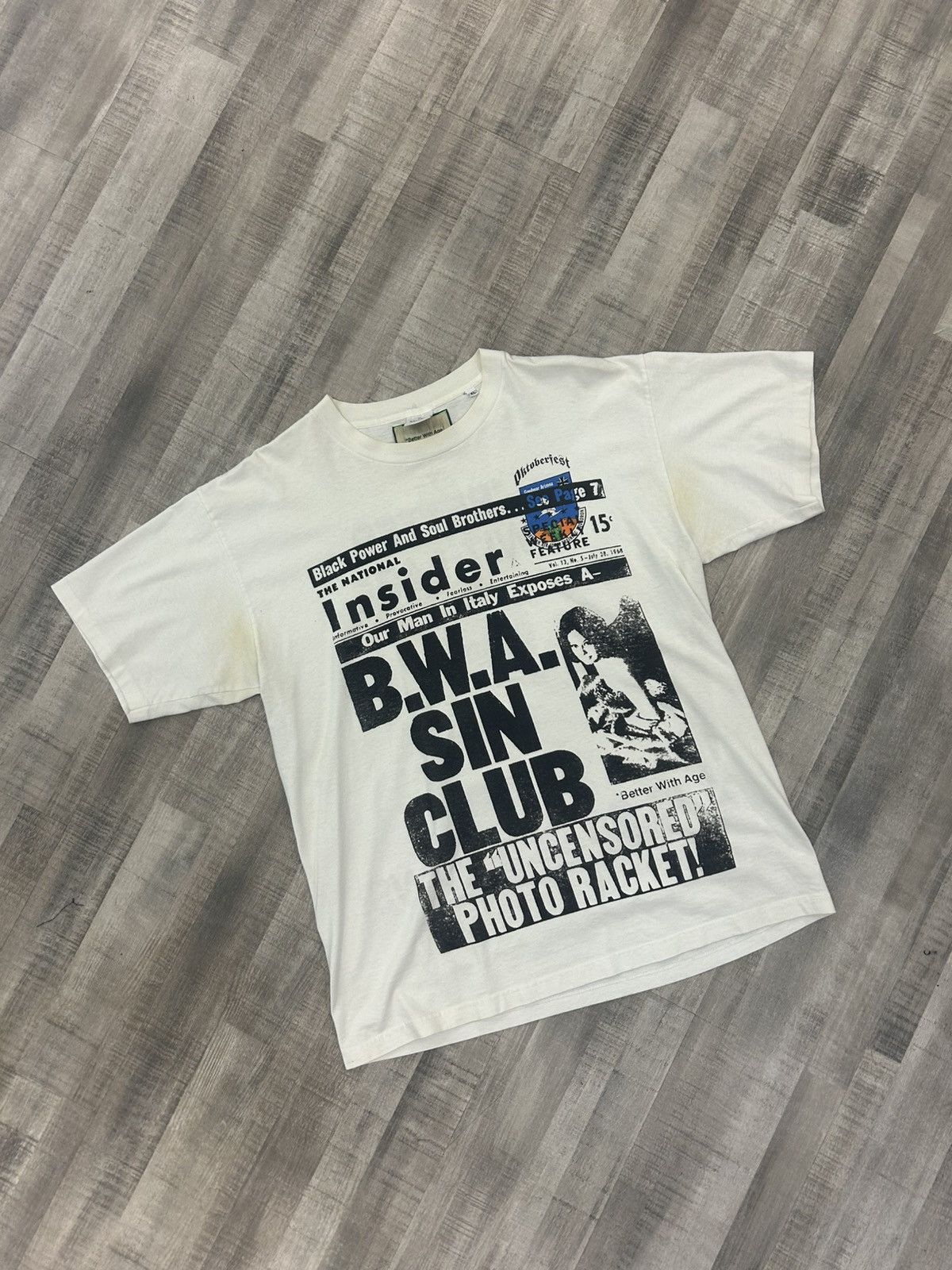 Better With Age Better With Age Sin Club Tee Size US XL / EU 56 / 4 - 1 Thumbnail