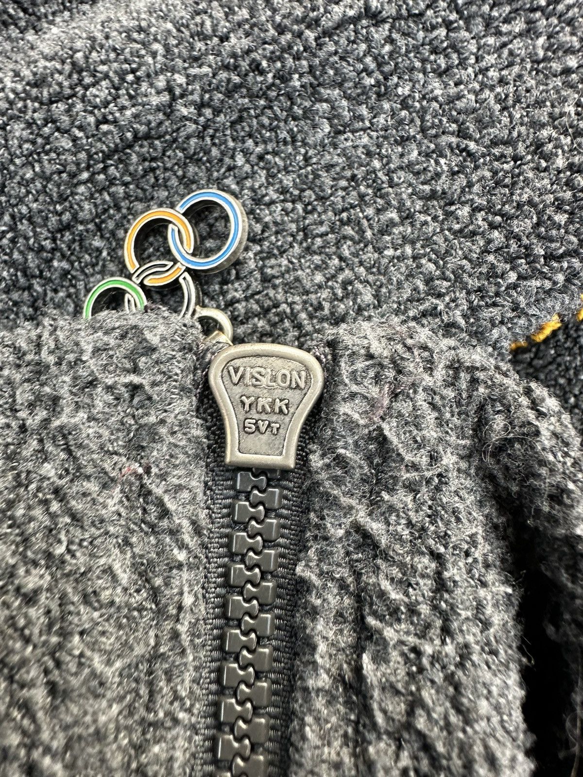 Adidas Vintage Oversize Adidas Half Zip Fleece Olympic Logo Size US XL / EU 56 / 4 - 9 Thumbnail