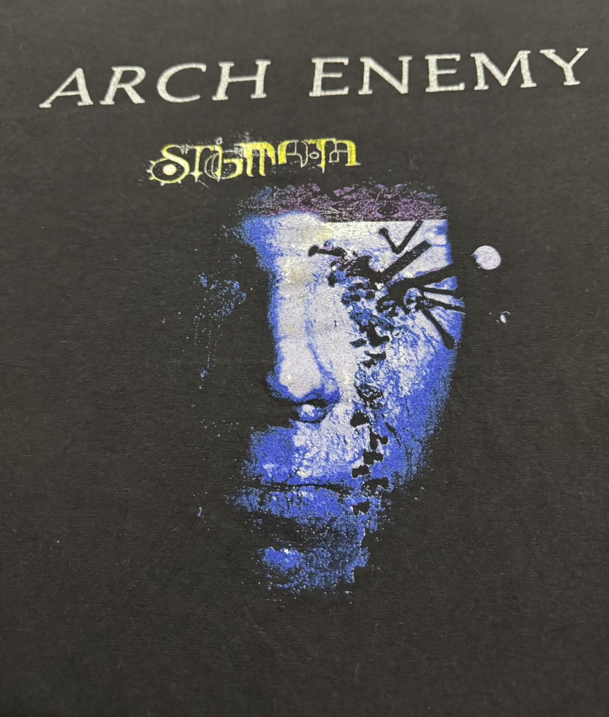 Band Tees × Vintage Vintage 90’s Arch Enemy Japan Tour Size US L / EU 52-54 / 3 - 3 Thumbnail