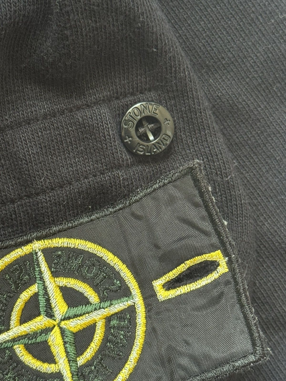 Stone Island Pocket crew neck navy sweatshirt Size US M / EU 48-50 / 2 - 7 Thumbnail